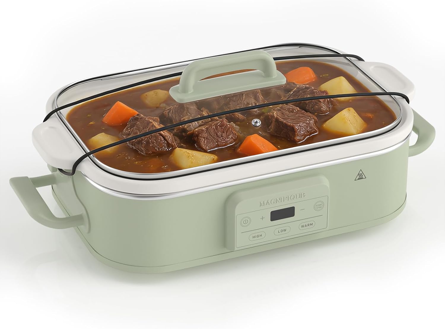 Slow Cooker Ceramic - 4 Quart Digital Slow Cooker, Ceramic
