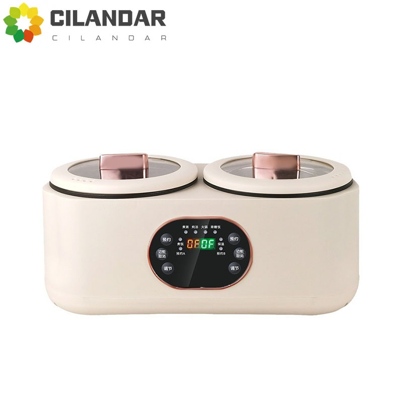 Slow Cooker Ceramic - Double Gallbladder Electric Rice Cooker Multifunctional