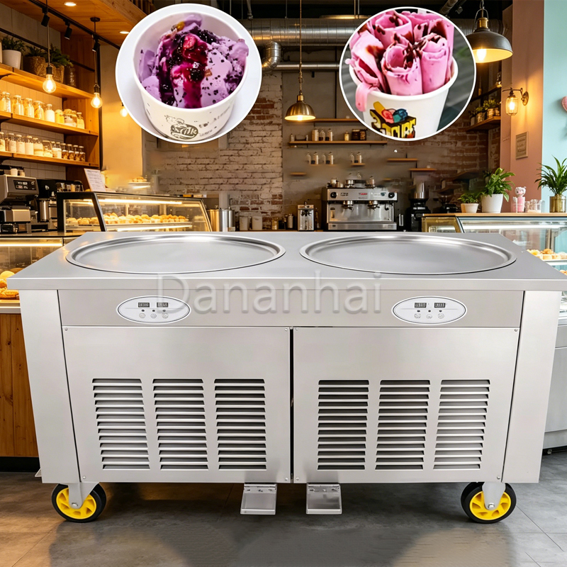 Kitchen Appliances Thailand - Thailand 450mm Electric Stir Fried Yogurt