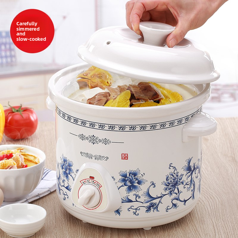 Slow Cooker Ceramic - Health-preserving electric slow cooker, soup pot,