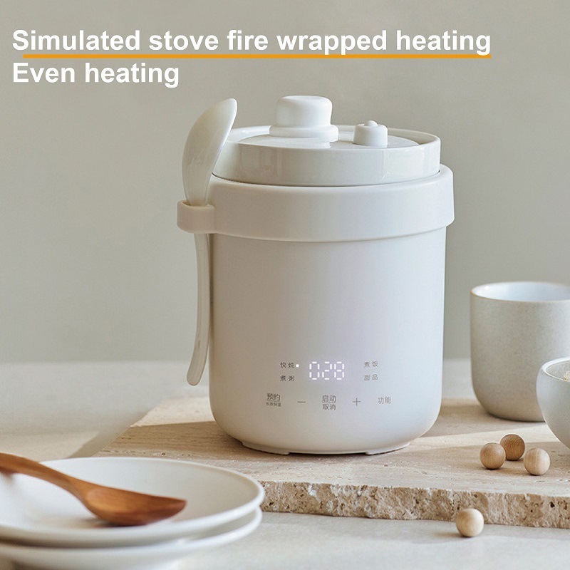 Mini Rice Cooker Ceramic Non-s - Slow Cooker Ceramic reseña y precio
