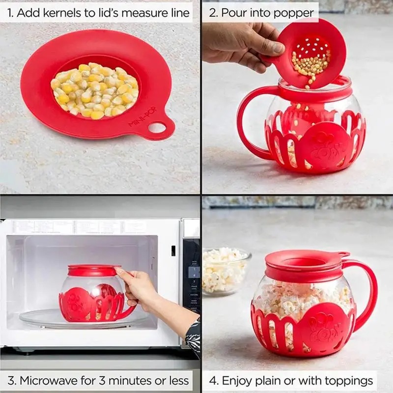 New Popcorn Maker Microwave Sn - Air Popcorn Maker reseña y precio