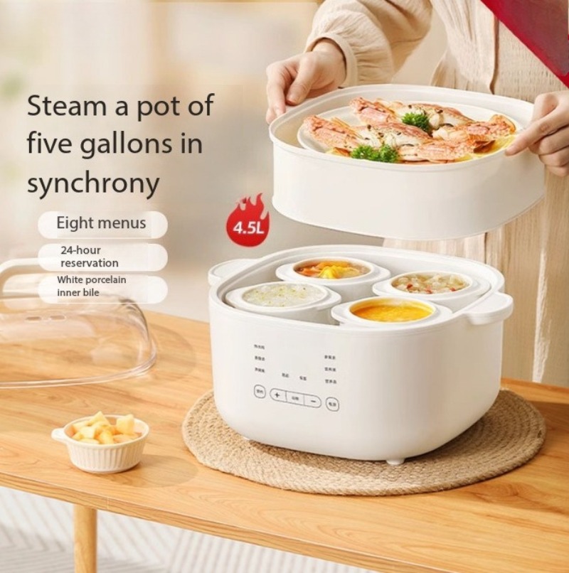 4.5L Automatic Ceramic Water S - Slow Cooker Ceramic reseña y precio