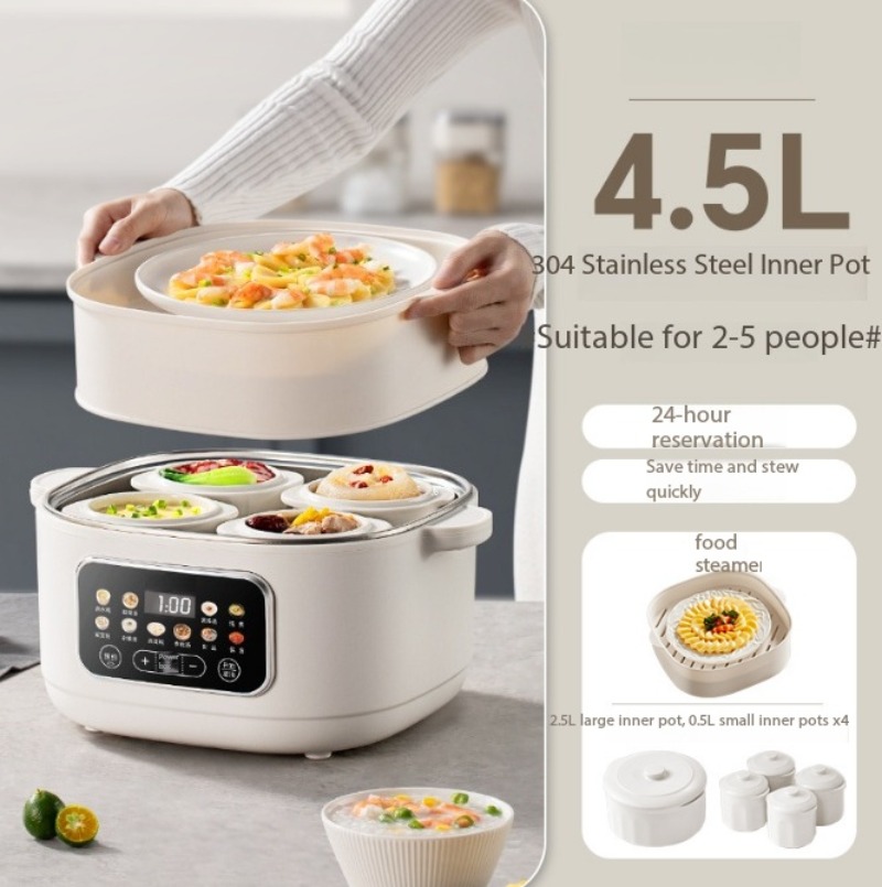 4.5L Automatic Ceramic Water S - Slow Cooker Ceramic reseña y precio