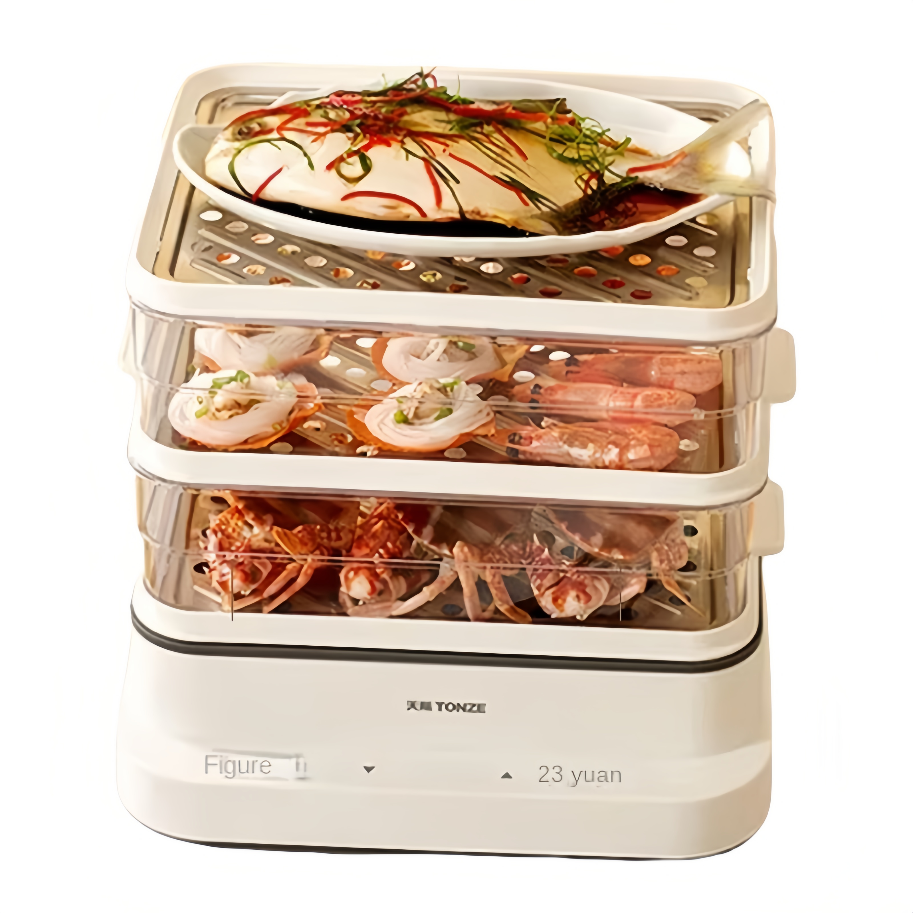 32L Smart Electric Steamer - 3 - Kitchen Appliances Home reseña y precio