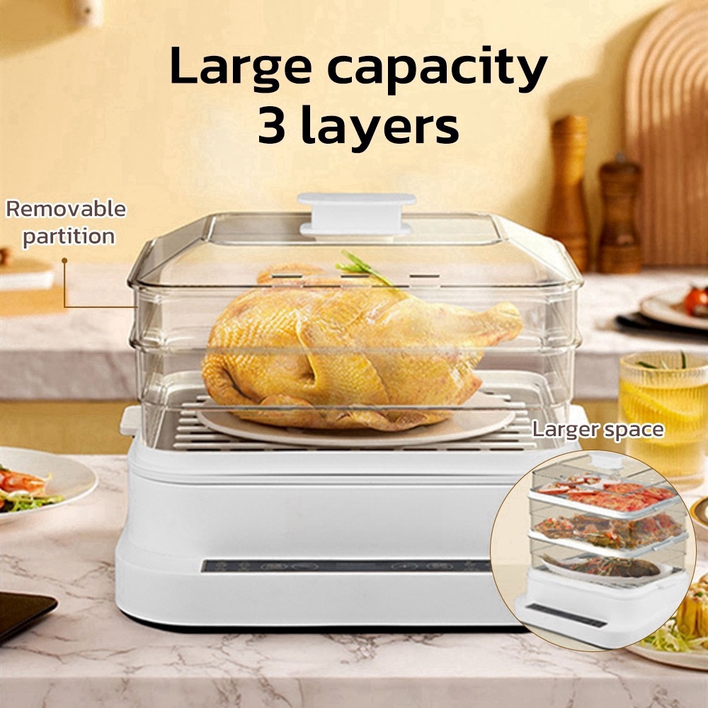 32L Smart Electric Steamer - 3 - Kitchen Appliances Home reseña y precio
