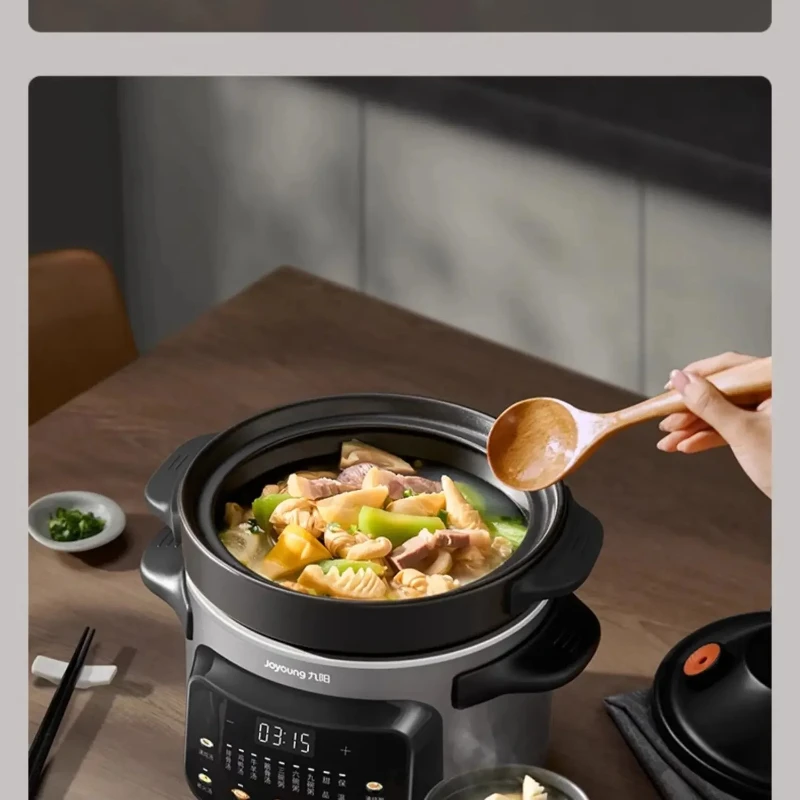 220V Joyoung Electric Stewpot  - Slow Cooker Ceramic reseña y precio