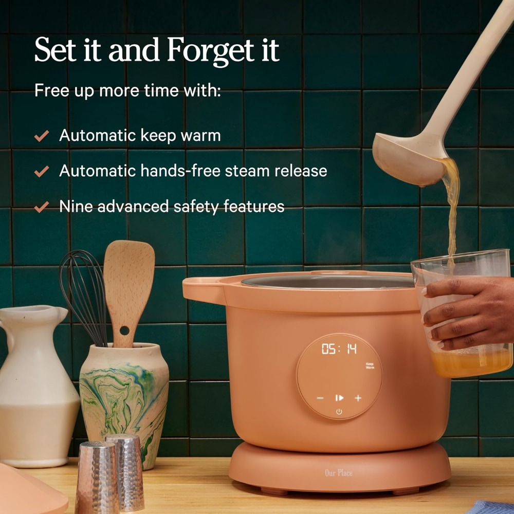 6 Qt Ceramic Nonstick Multicoo - Slow Cooker Ceramic reseña y precio