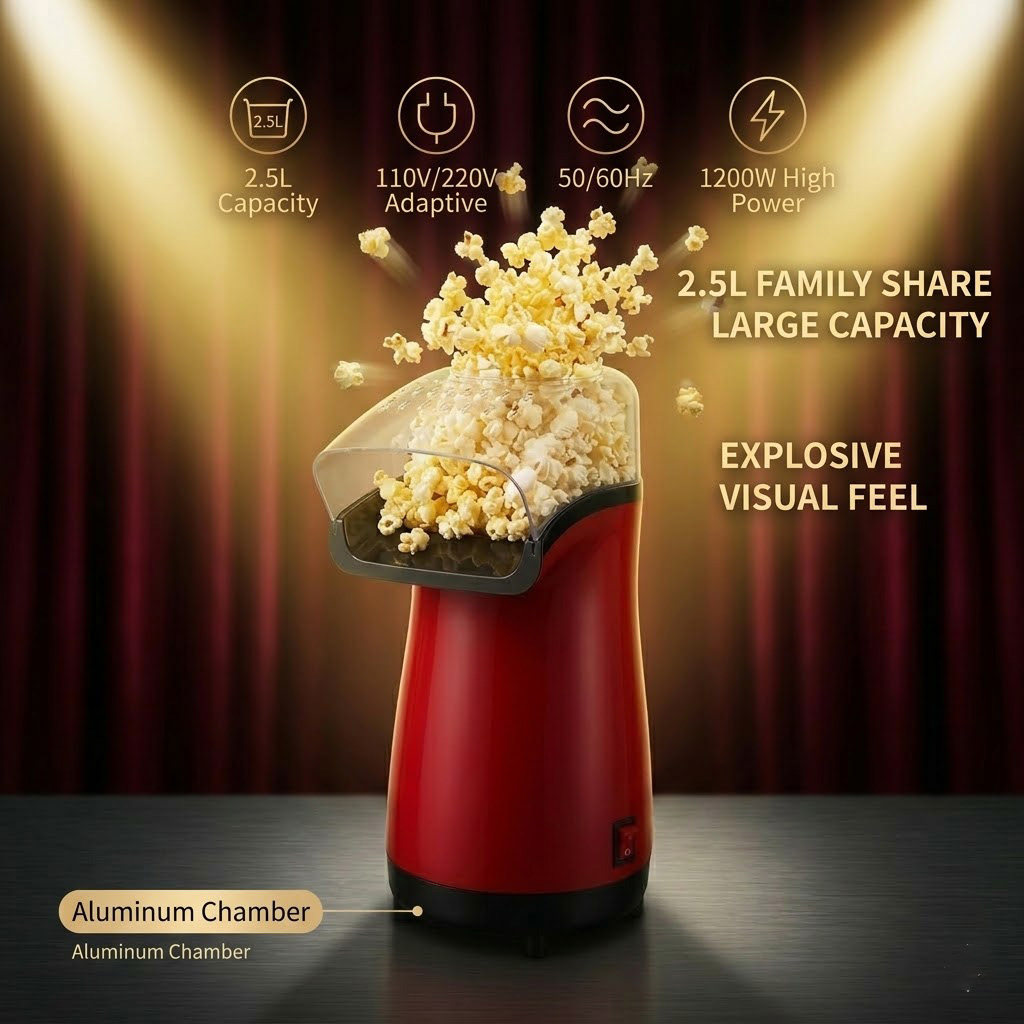 Summer Pool Party Popcorn Make - Air Popcorn Maker reseña y precio
