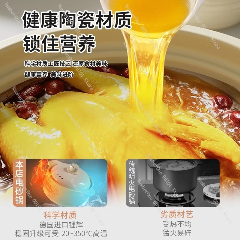 Electric Casserole Stew Pot Ce - Slow Cooker Ceramic reseña y precio