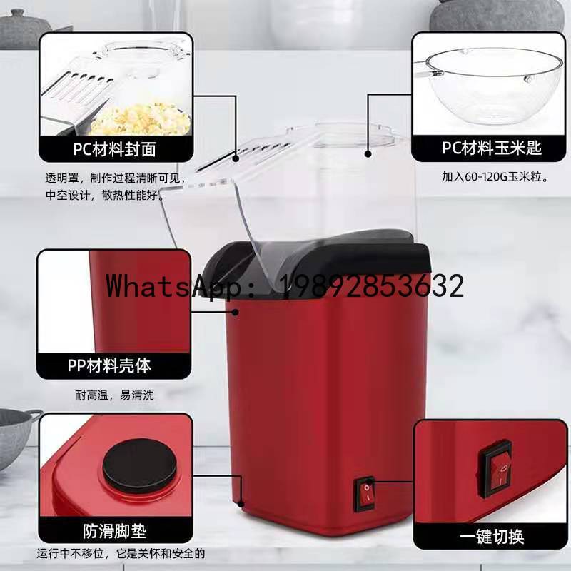 Mini hot air popcorn maker - h - Air Popcorn Maker reseña y precio