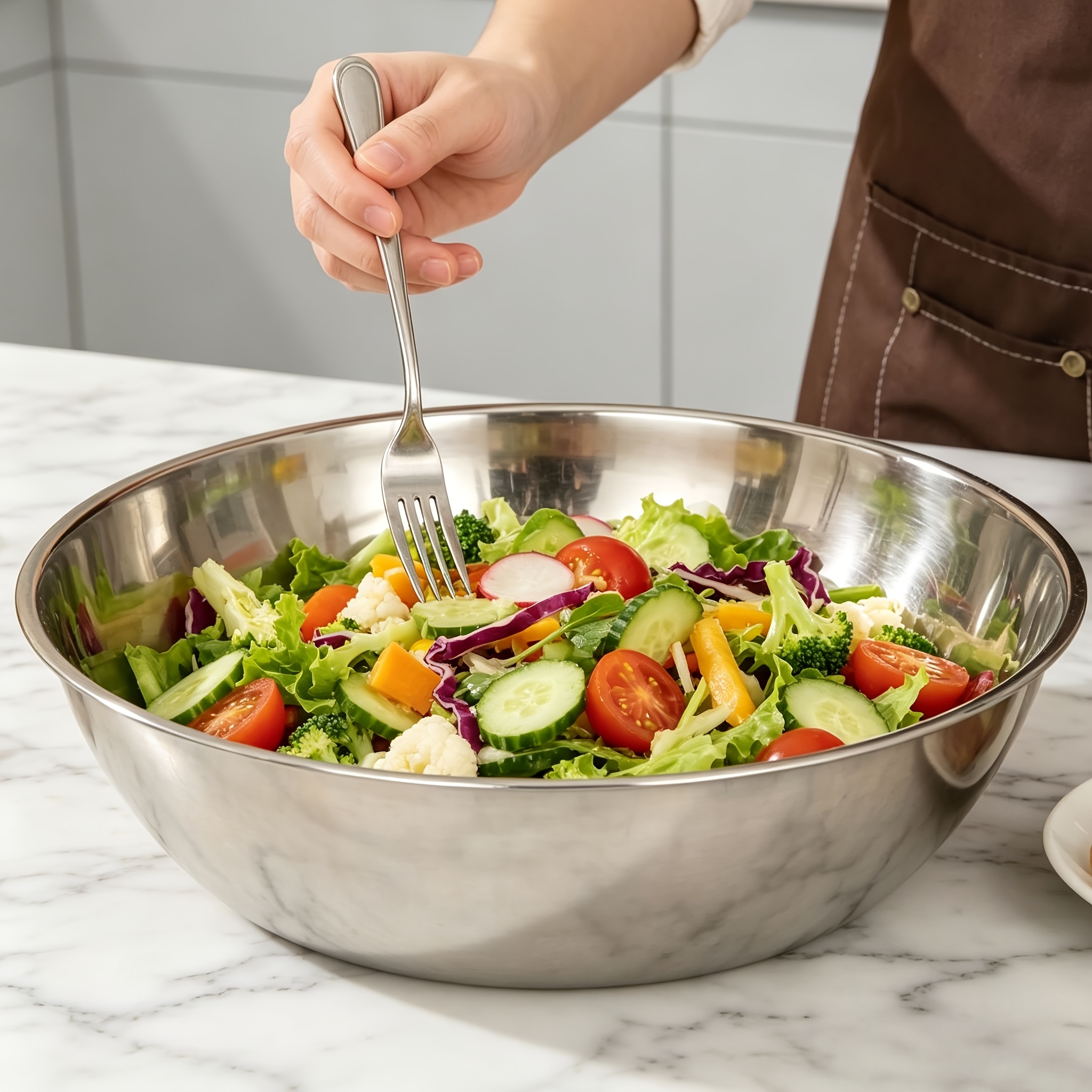 1Pcs, 32cm Stainless Steel Mix - Kitchen Appliances For Cooking reseña y precio