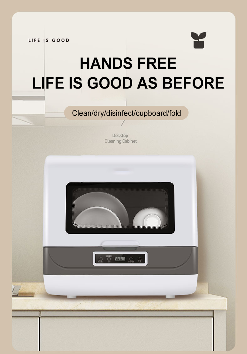 Portable Mini Countertop Dishw - Kitchen Appliances Home reseña y precio