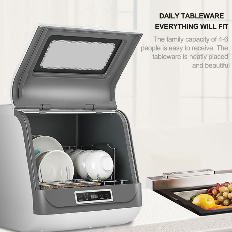 Portable Mini Countertop Dishw - Kitchen Appliances Home reseña y precio