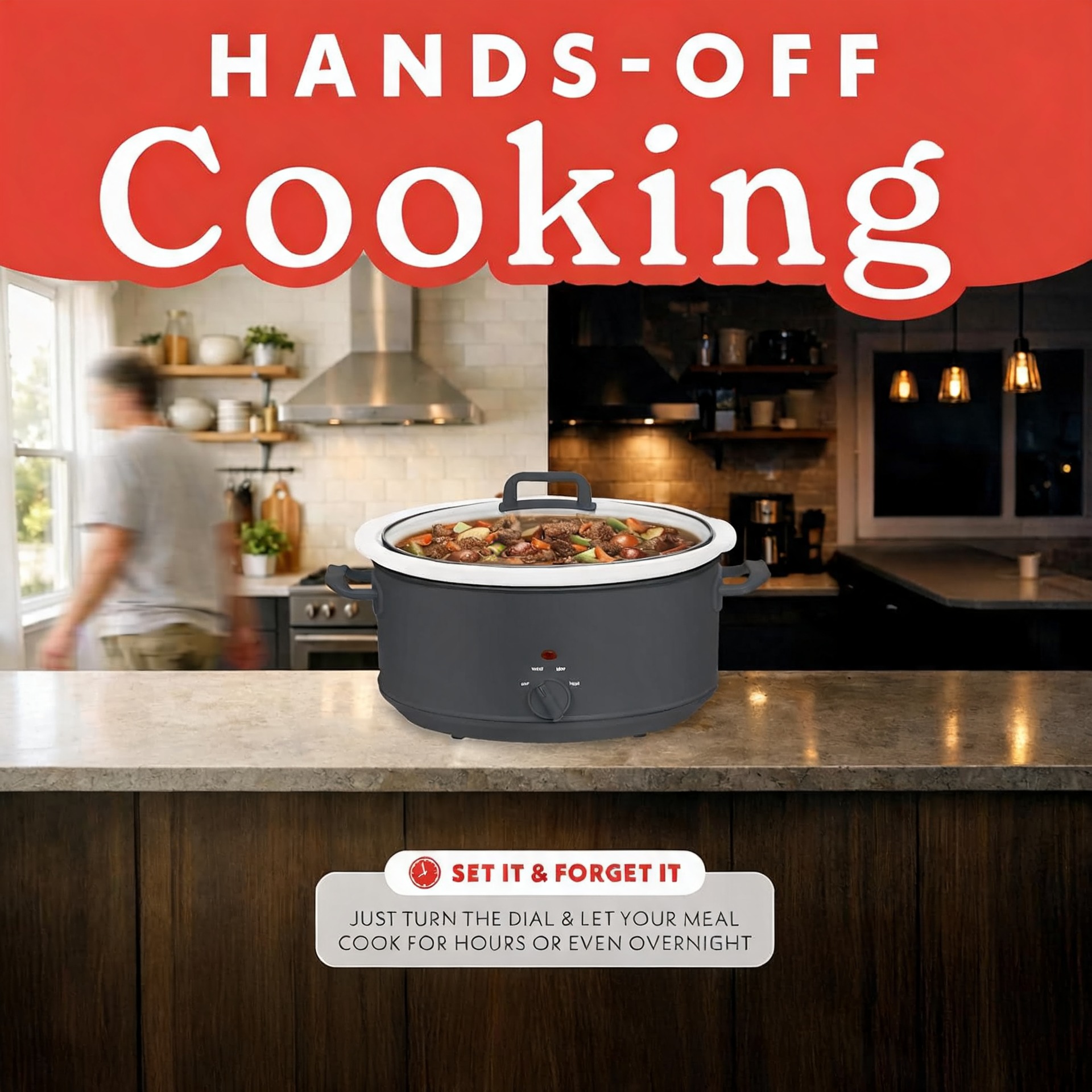 Slow Cooker Ceramic 7 Quart Di - Slow Cooker Ceramic reseña y precio