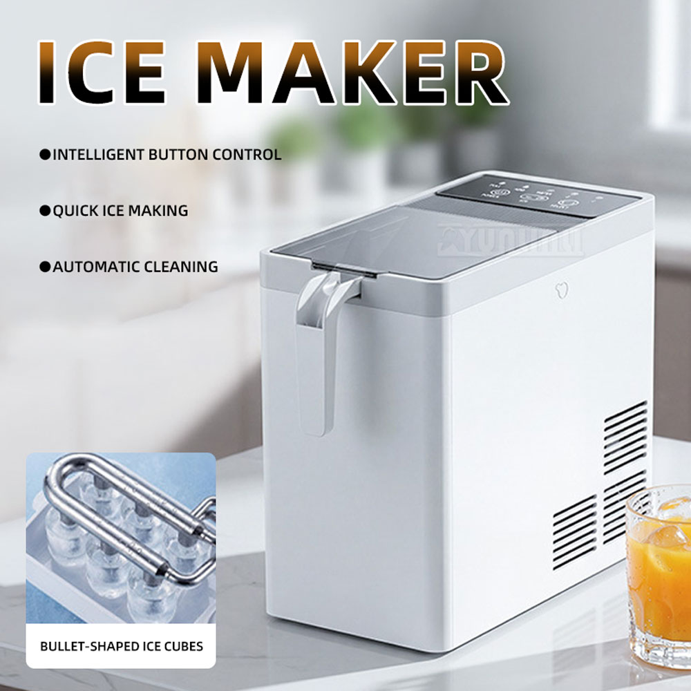 JI-A01A Small Ice Maker for Do - Kitchen Appliances Home reseña y precio