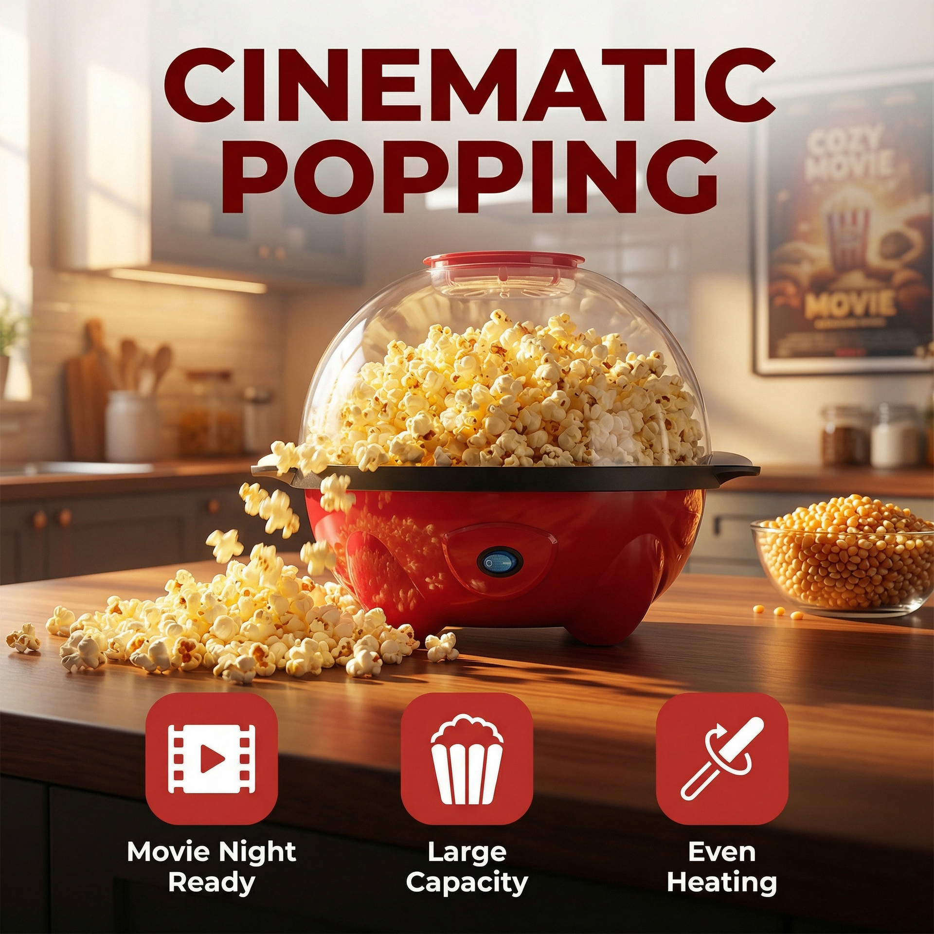 Export European Standard House - Air Popcorn Maker reseña y precio