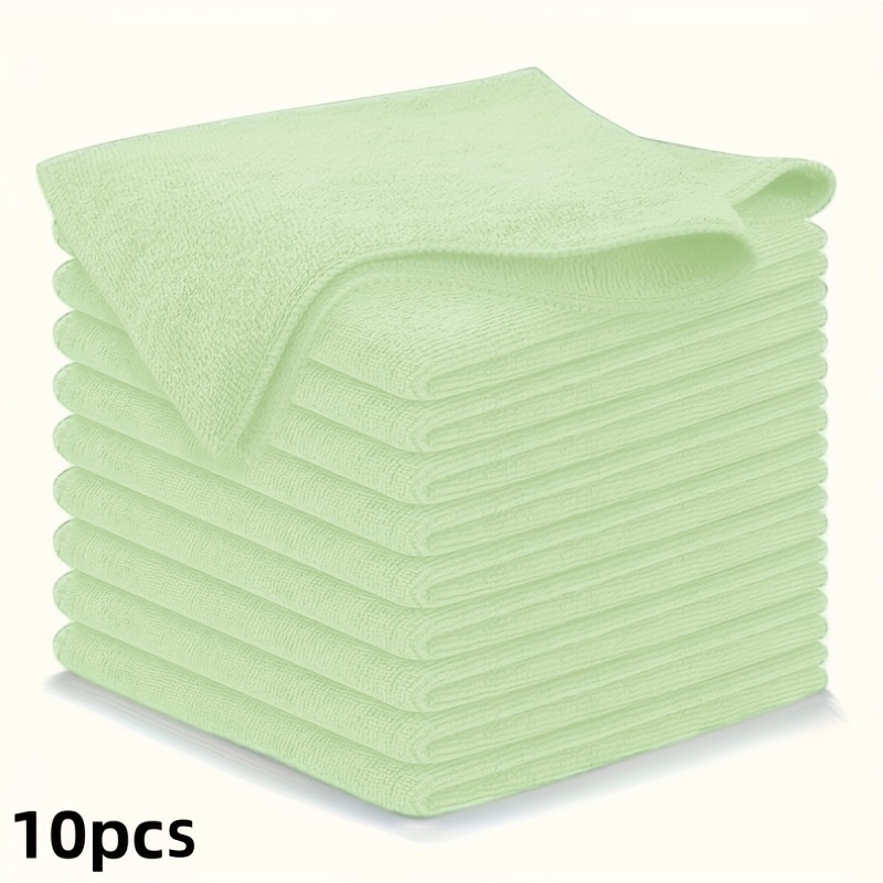 1-50Pcs Light Green Microfiber - Kitchen Appliances Home reseña y precio