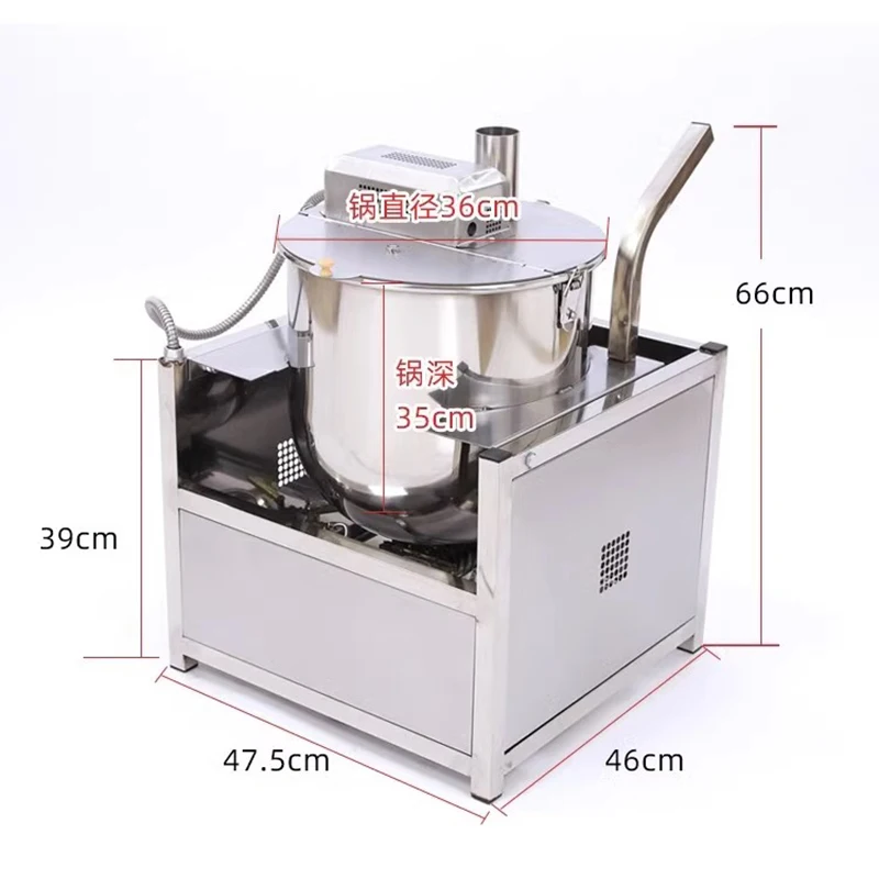 Gas/Electromagnetic Heating Fu - Air Popcorn Maker reseña y precio