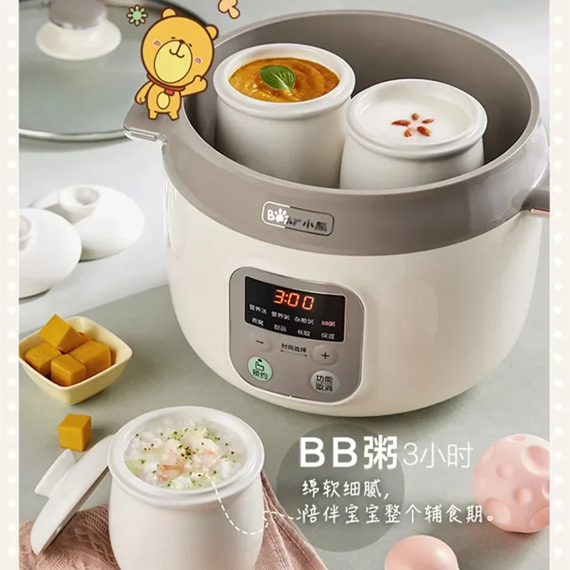 Bear Stew Electric Stew Pot Ce - Slow Cooker Ceramic reseña y precio