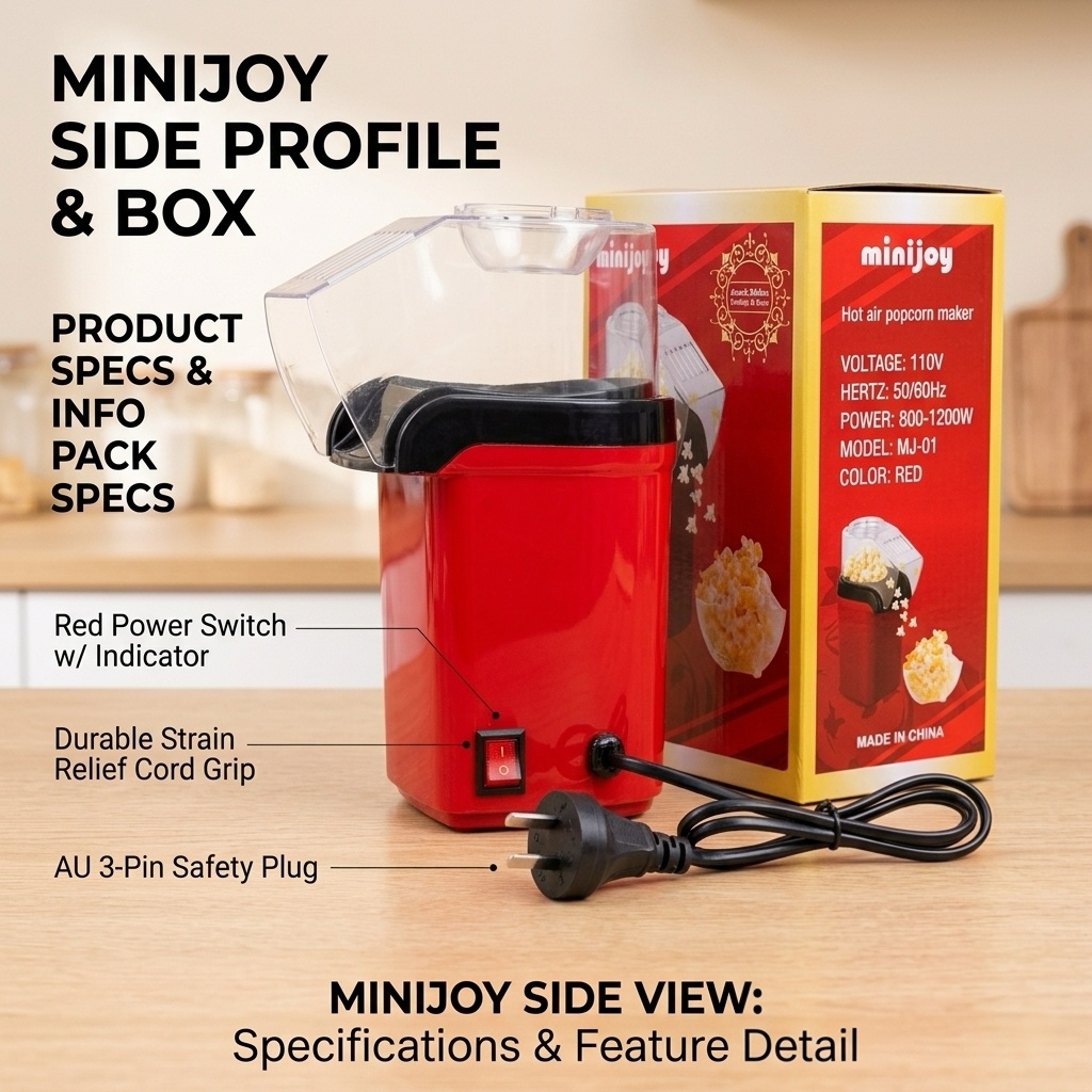 Mini popcorn maker Hot Air Pop - Air Popcorn Maker reseña y precio