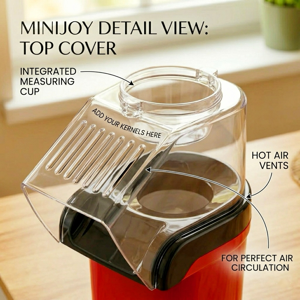 Mini popcorn maker Hot Air Pop - Air Popcorn Maker reseña y precio