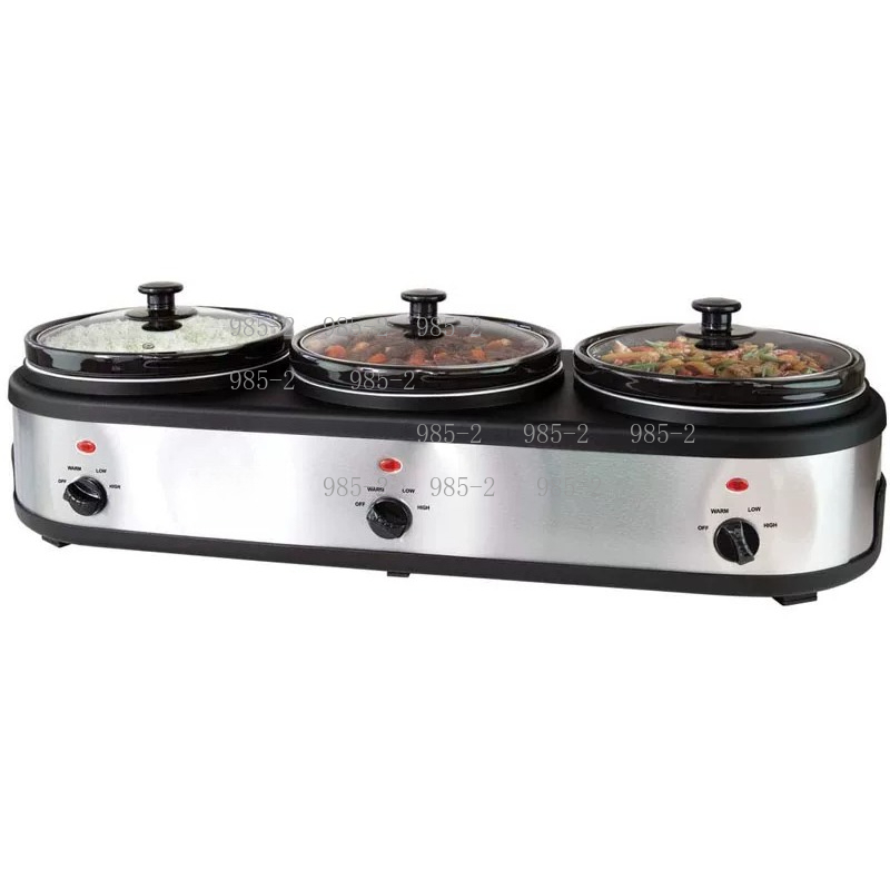 16530 Triple Ceramic Slow Cook - Slow Cooker Ceramic reseña y precio
