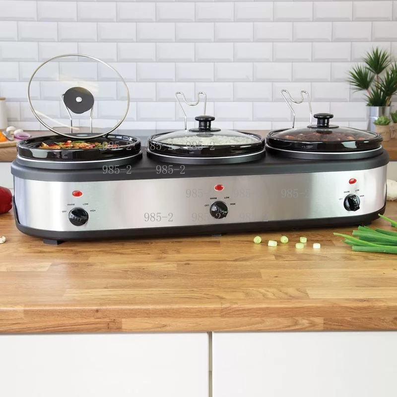 16530 Triple Ceramic Slow Cook - Slow Cooker Ceramic reseña y precio