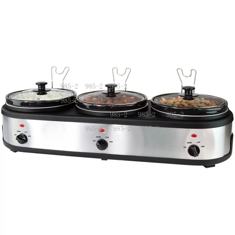 16530 Triple Ceramic Slow Cook - Slow Cooker Ceramic reseña y precio