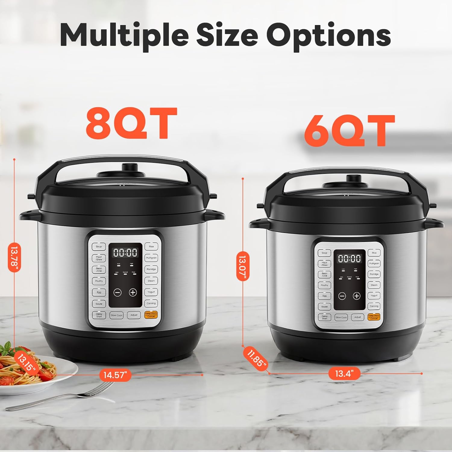 16-in-1 Electric Pressure Cook - Slow Cooker Ceramic reseña y precio