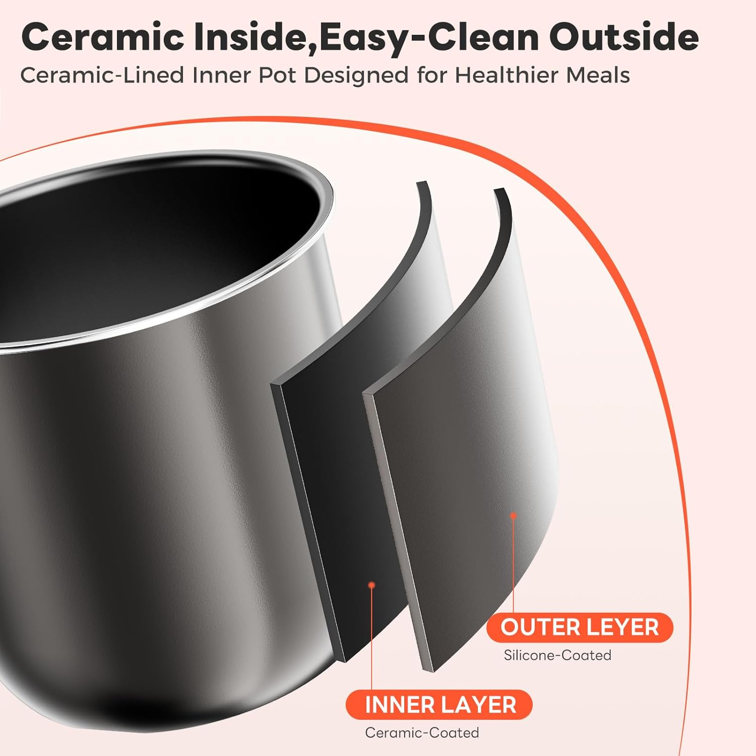 16-in-1 Electric Pressure Cook - Slow Cooker Ceramic reseña y precio