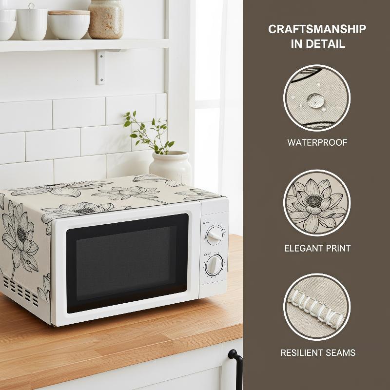 Printed Microwave Oven Dust Co - Kitchen Appliances Rental reseña y precio