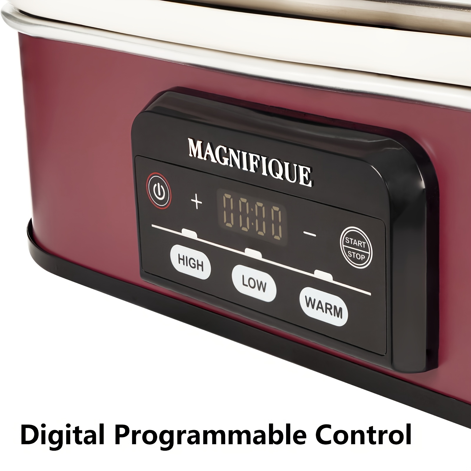 4-Quart Programmable Slow Cook - Slow Cooker Ceramic reseña y precio