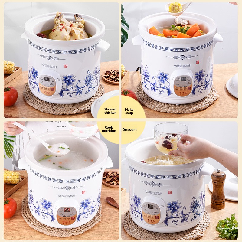 Health-preserving electric slo - Slow Cooker Ceramic reseña y precio