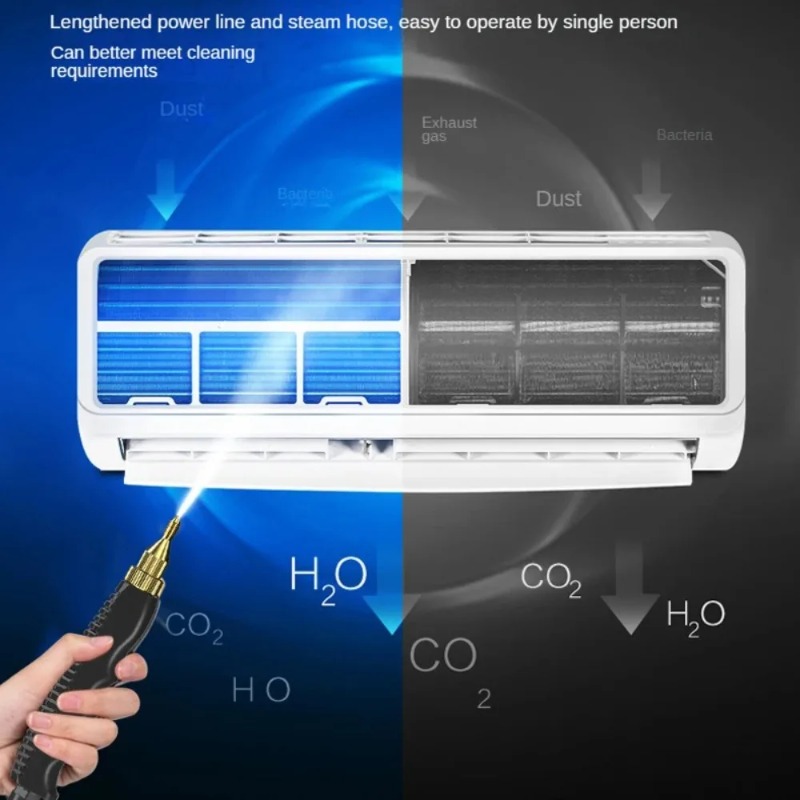1500W Steam Cleaner High tempe - Kitchen Appliances Home reseña y precio