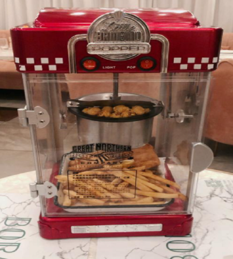 220V NINTAUS Popcorn Maker Com - Air Popcorn Maker reseña y precio